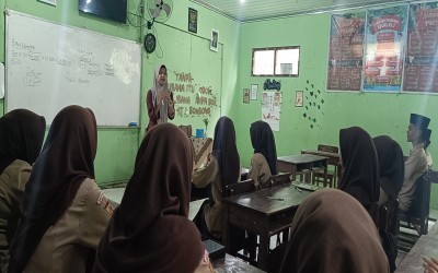 Perkuat Karakter dan Kemandirian, Internasional Edupreneurship Gelar Sosialisasi Edukasi di MA Matholiul Ulum Banjaragung