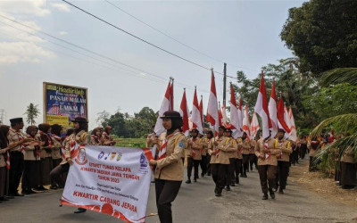 Penyambutan ETK di Banjaragung Meriah